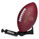 Balón Fútbol Americano Wilson Nfl Ignition Junior Con Bomba Y Soporte