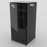 Rack Expositor Con Sistema Almacenaje