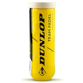 Bote De 3 Pelotas De Pádel Dunlop Team Padel D Pb