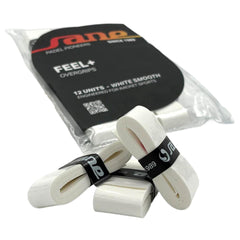 Blister De 12 Overgrips Sane Lisos Blancos