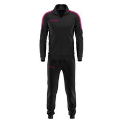 Chándal Givova Tuta Revolution Fluor - Negro/Fucsia / Xs