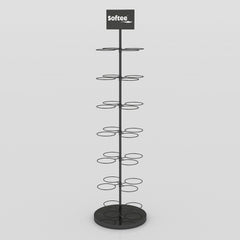 Rack Expositor Balones Estilo Árbol Rotativo
