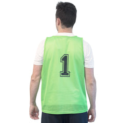 Set 5 Petos Softee Numerados Del 6 Al 10
