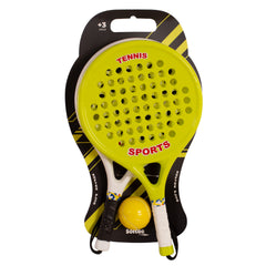 Juego De Dos Raquetas Con Pelota Softee Plio