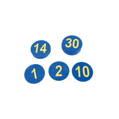 Números De Caucho Del 1 Al 30