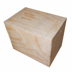 Caja de madera - Wooden Plyo Box - Natural