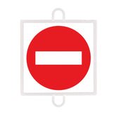 Panel De Señalización Tráfico De Prohibición Nº 1 (Dirección Contraria)