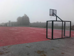 Juego De 2 Porterías F.Sala/Balonmano - Canasta Basket Verde