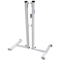 Juego De 2 Postes Bádminton Aluminio Deluxe Tubo 90Mm