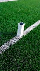 Juego Porterías Aluminio Fútbol 7 120X100 Mm Fijas
