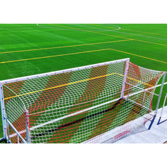 Juego De 2 Redes Futbol 7 4 Mm Polipropileno Malla 120 Bicolor