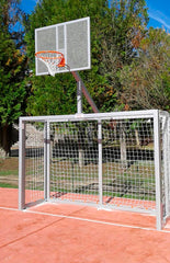 Juego Porterías F.Sala/Balonmano - Canasta Basket Gris
