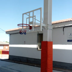 Jgo Canasta Minibasket Fija A Viga Vuelo 1 M