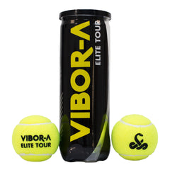 Bote De 3 Pelotas De Pádel Vibor-A Elite Tour