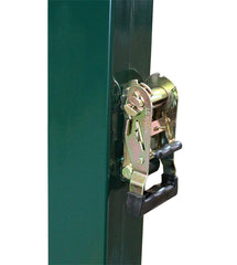 Juego De 2 Postes De Voleibol Metálicos Cuadrados 80X80Mm Fijos