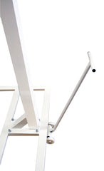 Juego De 2 Canastas Baloncesto Deluxe Monotubo Tubo 100 Trasladable 2 Ruedas Con Carro -Sin Tablero, Aro