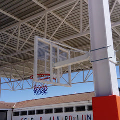 Jgo Canasta Minibasket Fija A Viga Vuelo 1 M