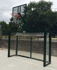 Juego De 2 Porterías F.Sala/Balonmano - Canasta Basket Verde