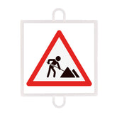 Panel De Señalizacion Trafico De Peligro Nº 7 (Obras)