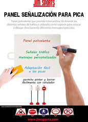 Panel Señalizacion Para Pica