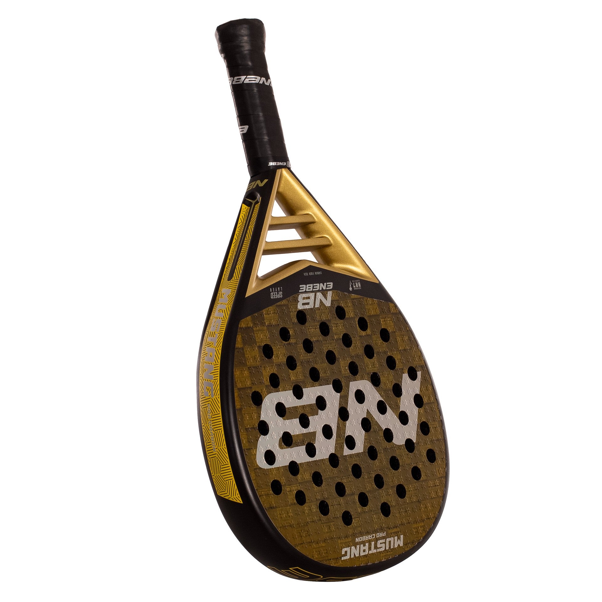 Pala De Pádel Enebe Mustang Pro Carbon Gold 15K