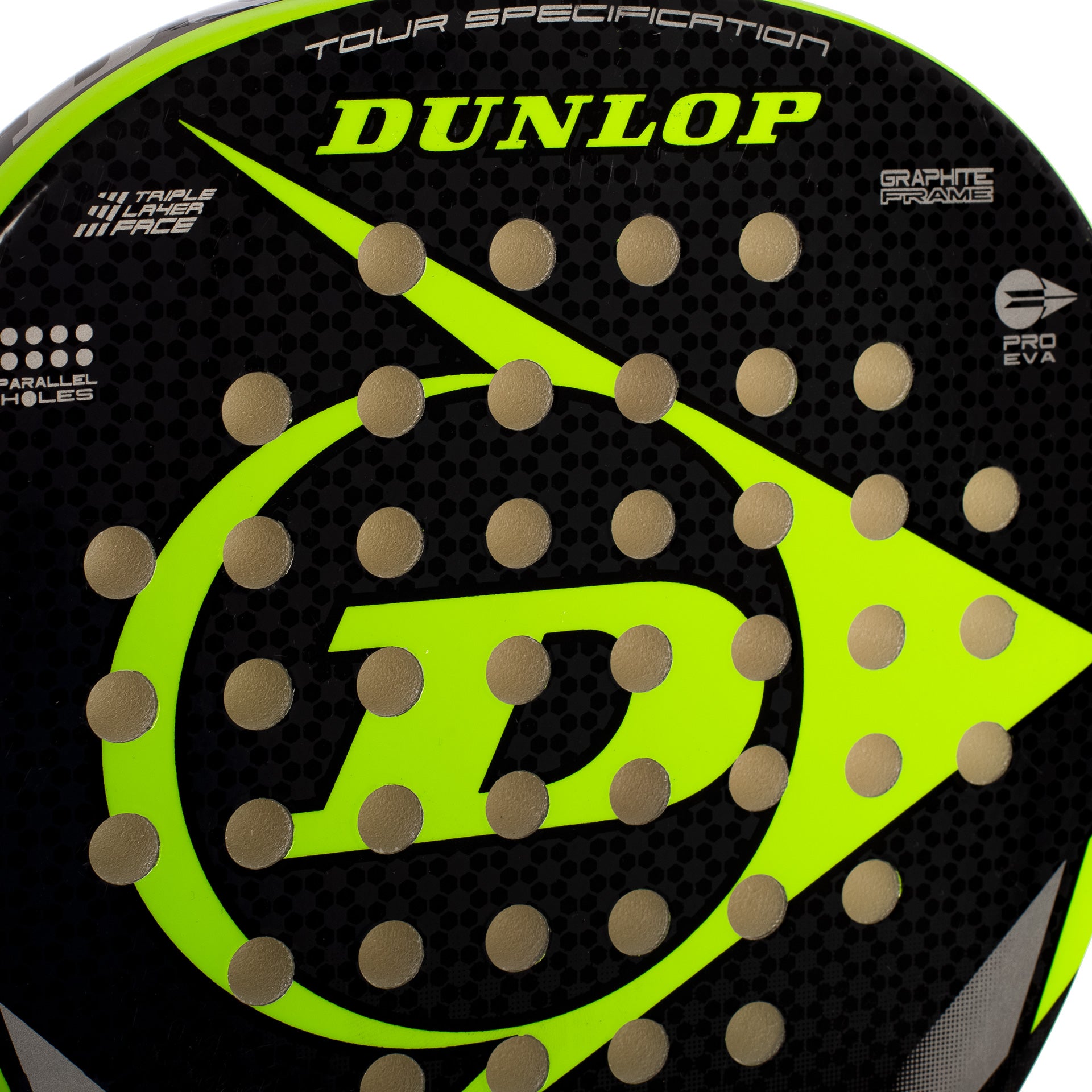 Pala Pádel Dunlop Express Black/Yellow