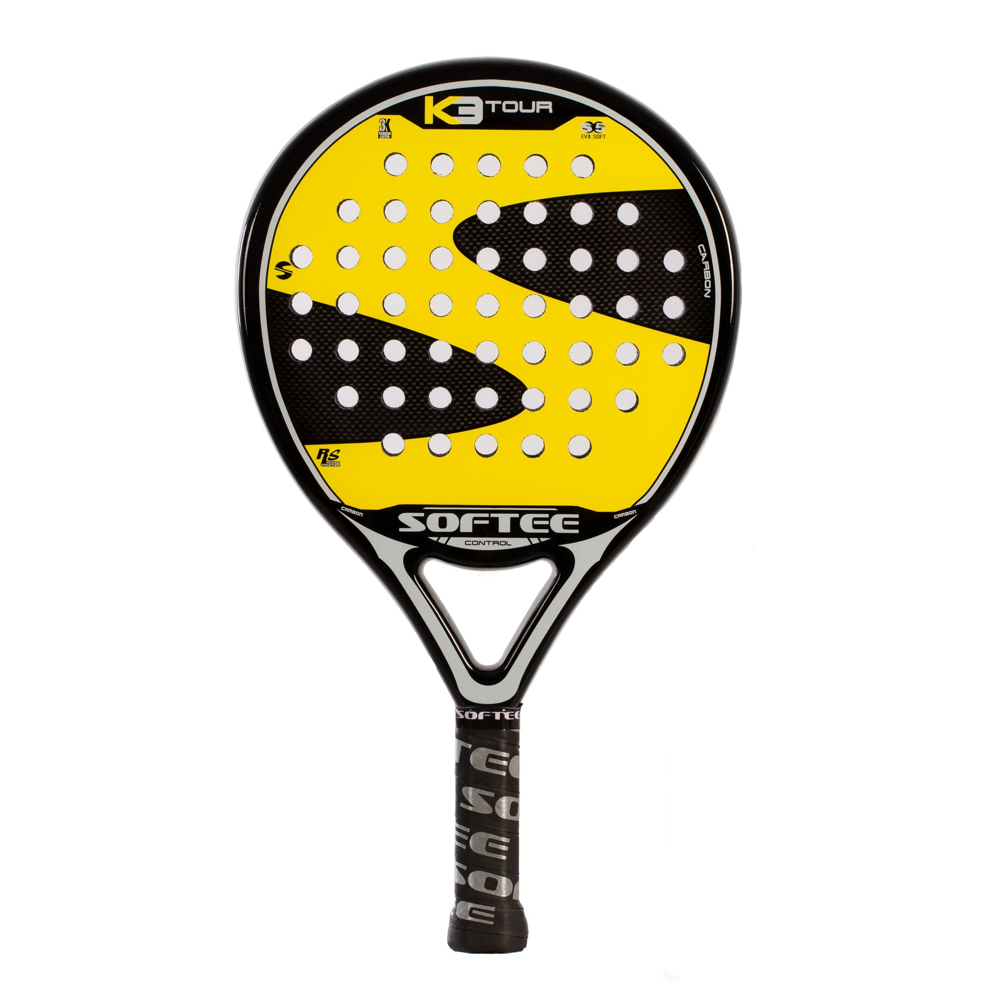 Pala Padel Softee K3 Tour 7.0 Yellow Made In Spain