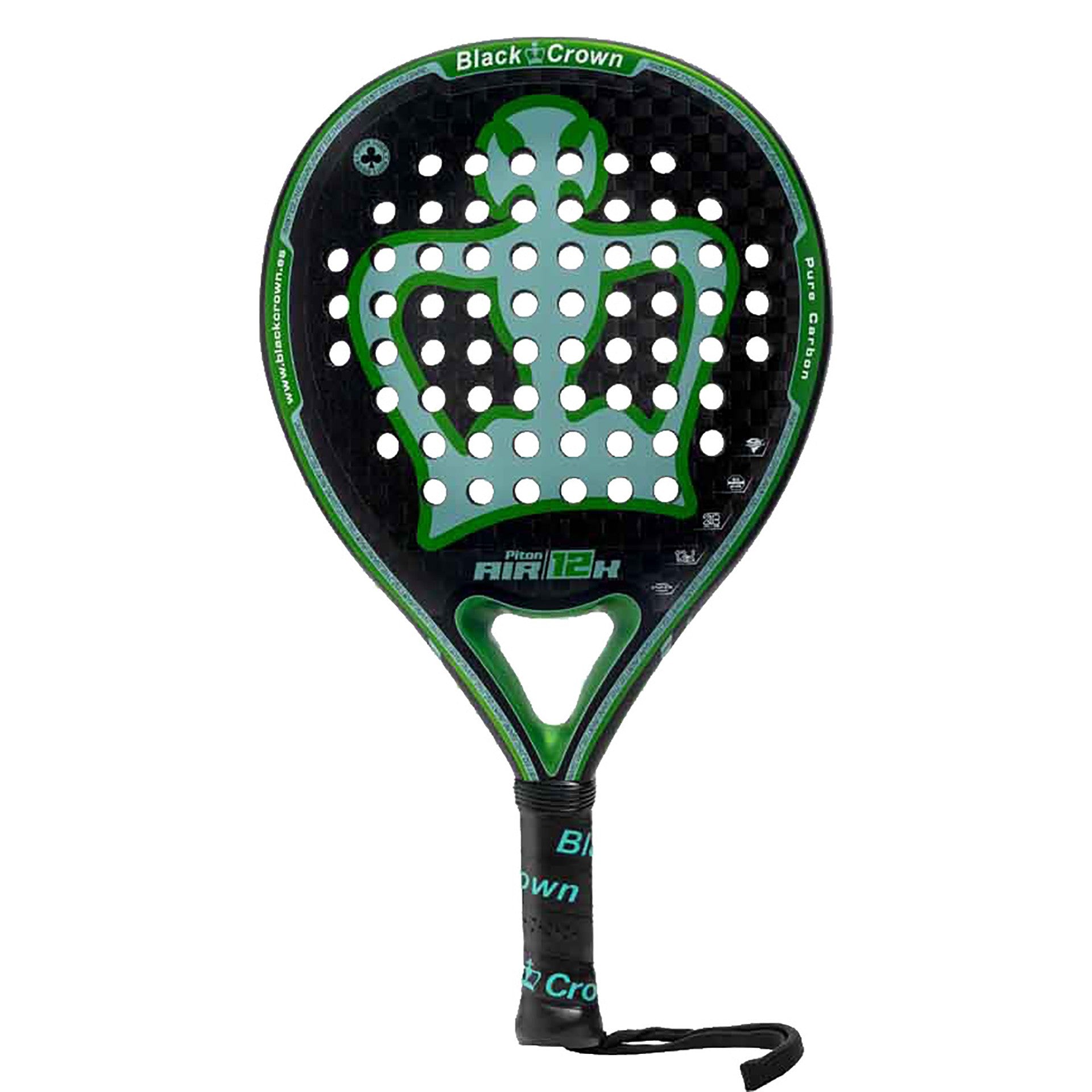 Pala De Pádel Black Crown Piton Air 12K
