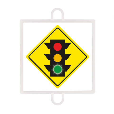 Panel De Señalización Tráfico De Advertencia Nº 3 (Semáforo Verde)