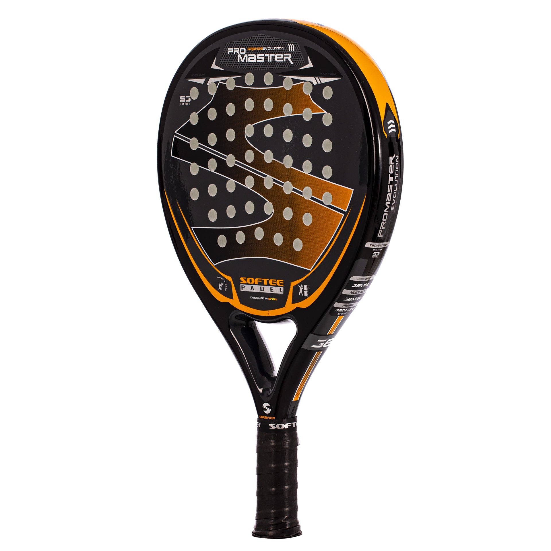 Pala De Pádel Softee Pro Master Evolution Orange