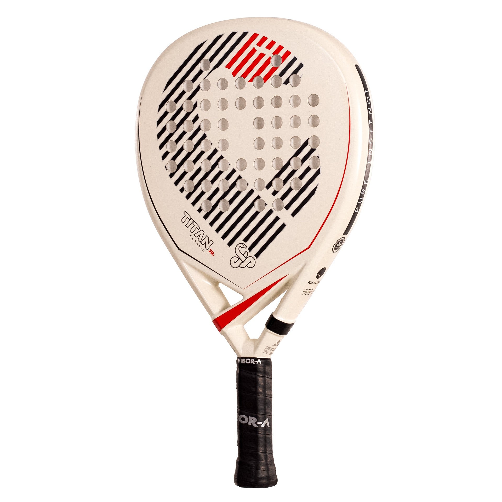 Pala Pádel Vibor-A Titan Junior Classic White