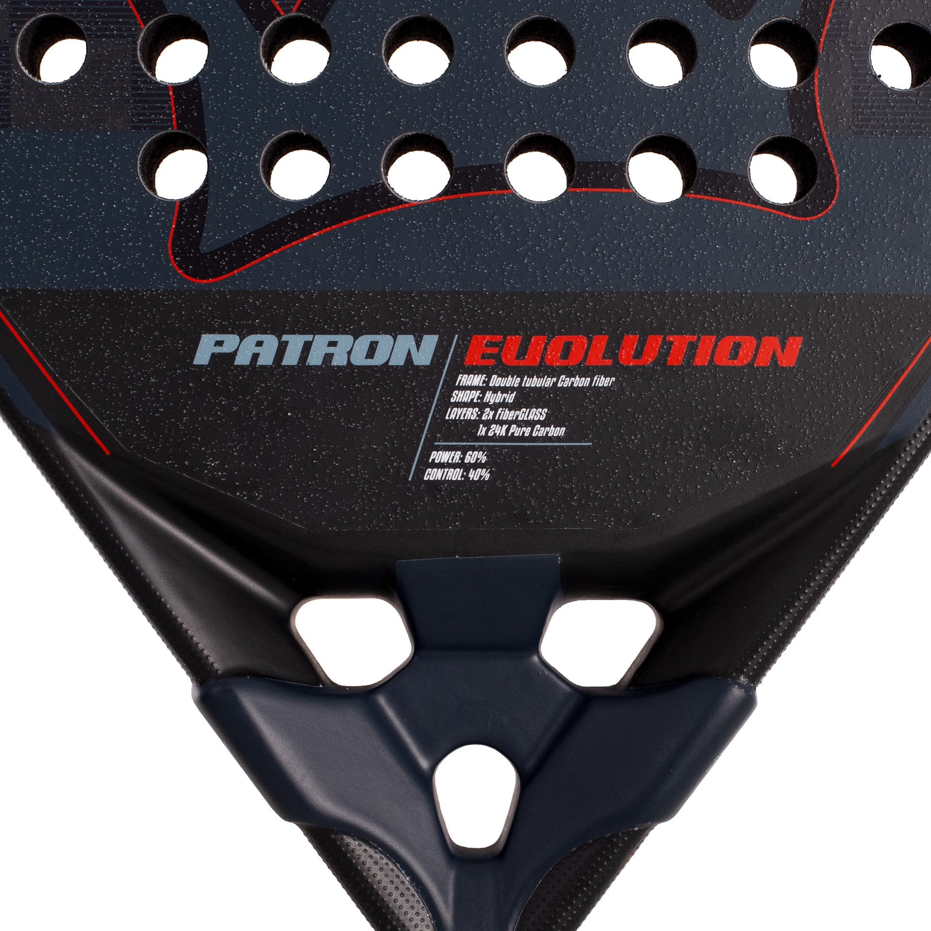 Pala De Pádel Black Crown Patron Evolution