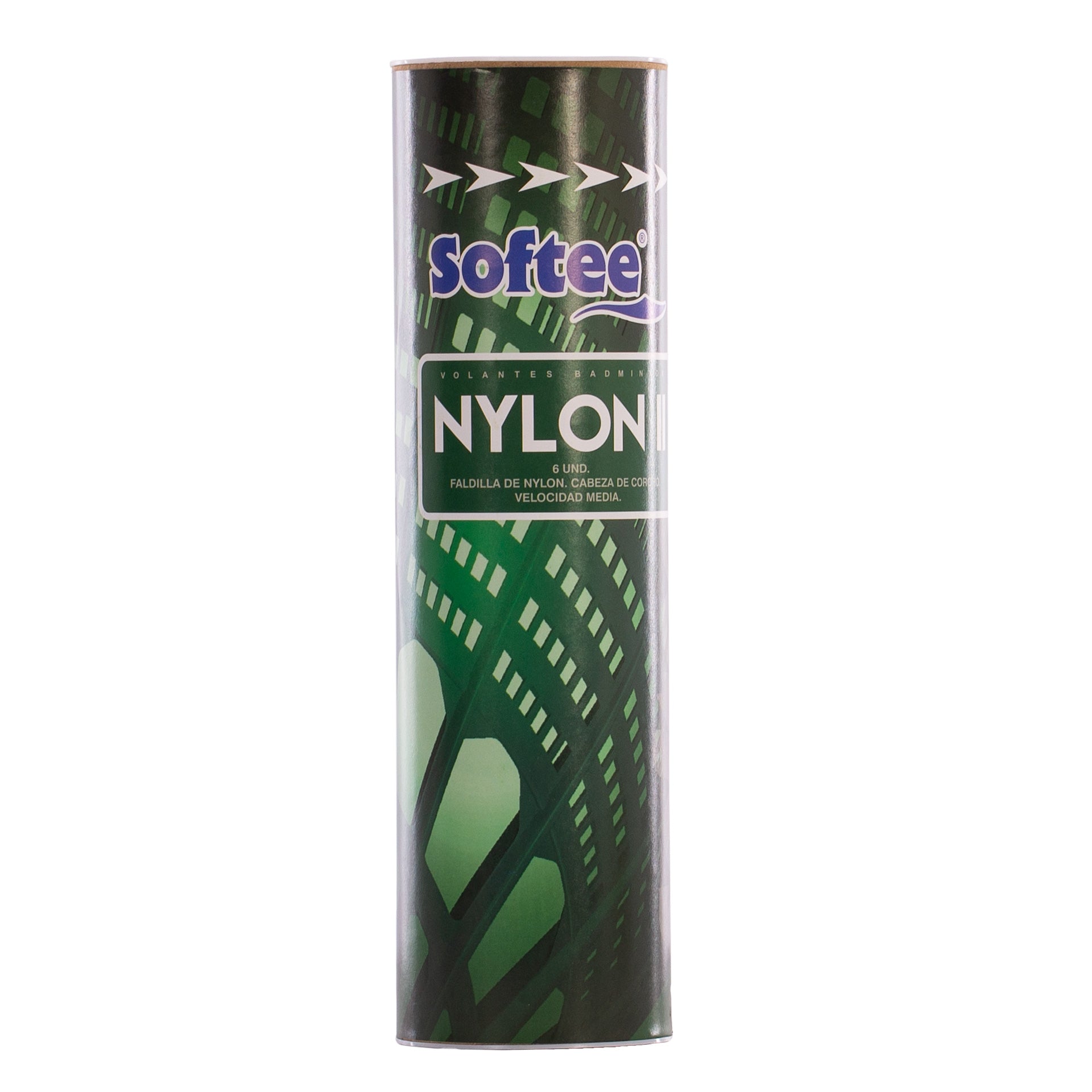 Volantes Badminton Softee 'Nylon Ii' 6Uds