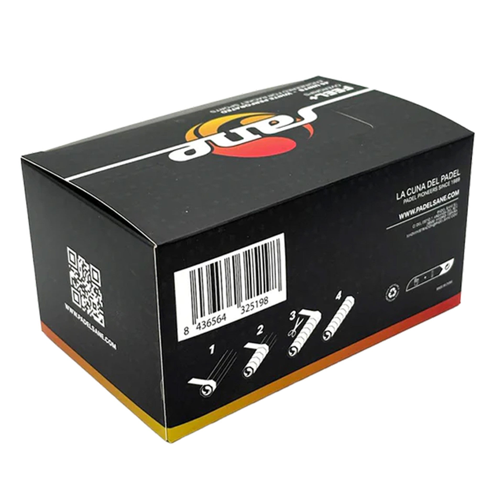 Caja De 45 Overgrips Sane Feel Perforados Blancos