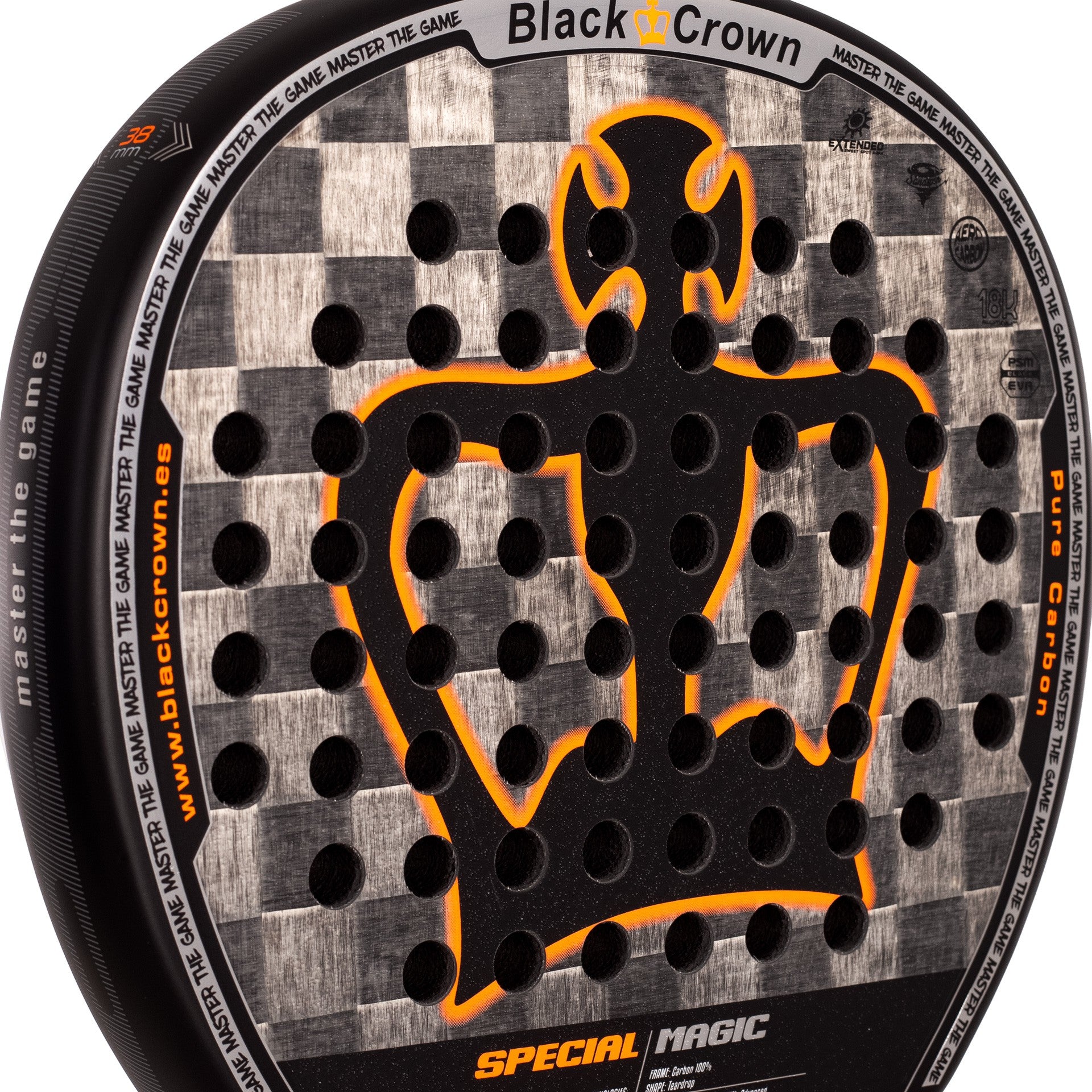 Pala De Pádel Black Crown Special Magic