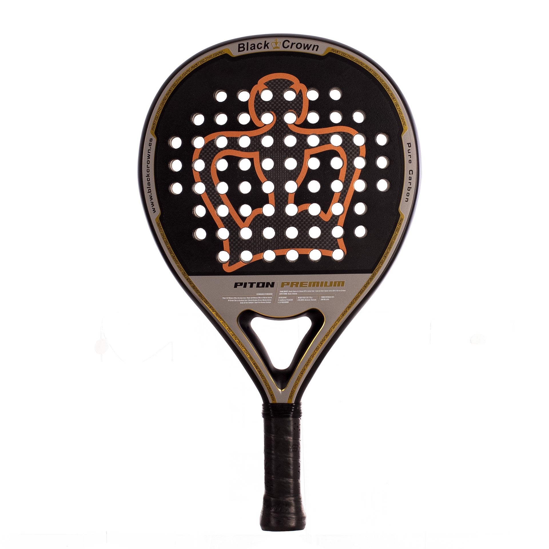 Pala De Pádel Black Crown Piton Premium