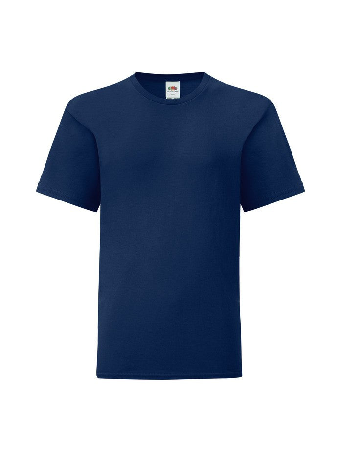 Camiseta Fruit Of The Loom Kids Iconic 150 T