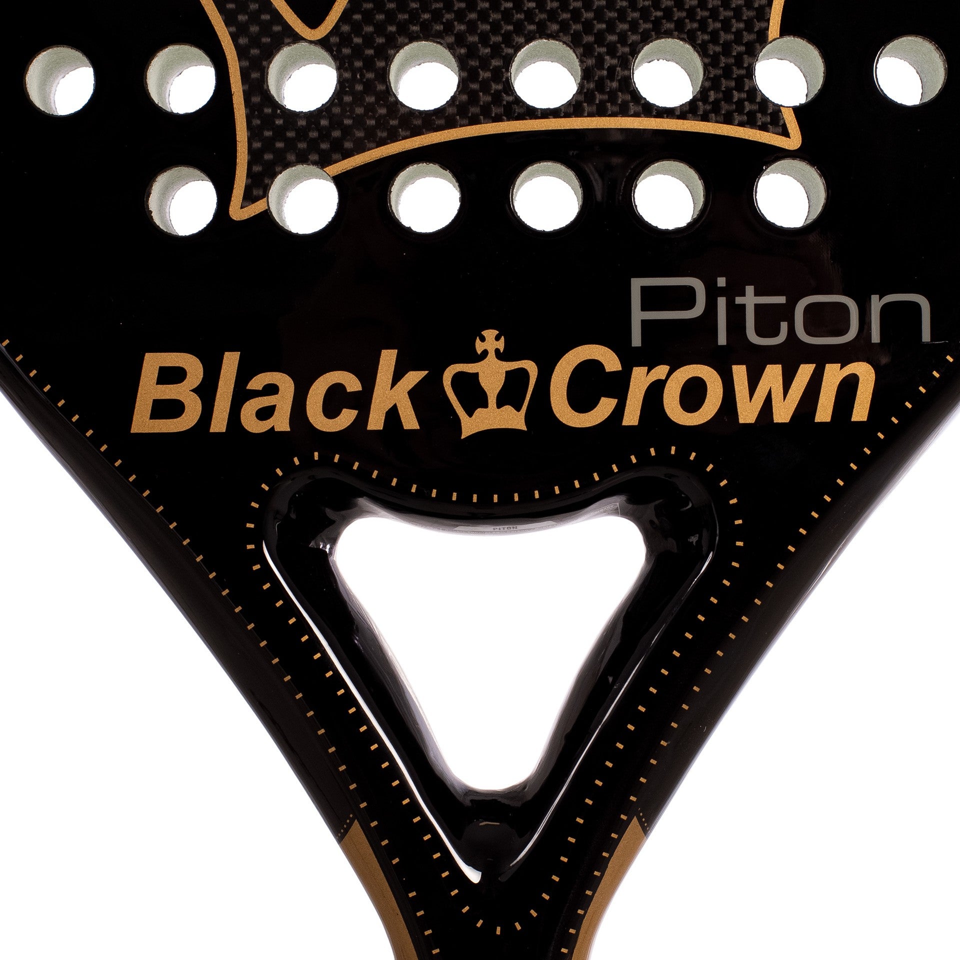 Pala De Pádel Black Crown Piton