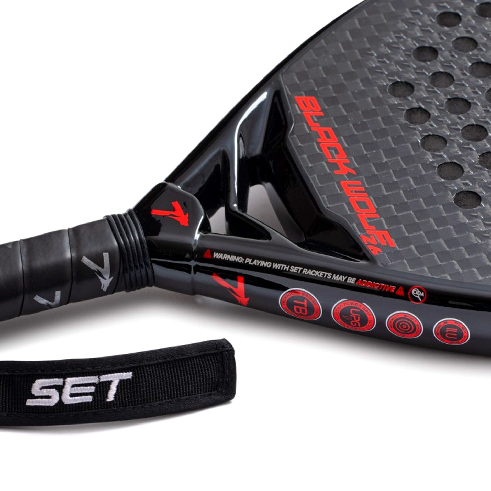 Pala De Pádel Set Black Wolf