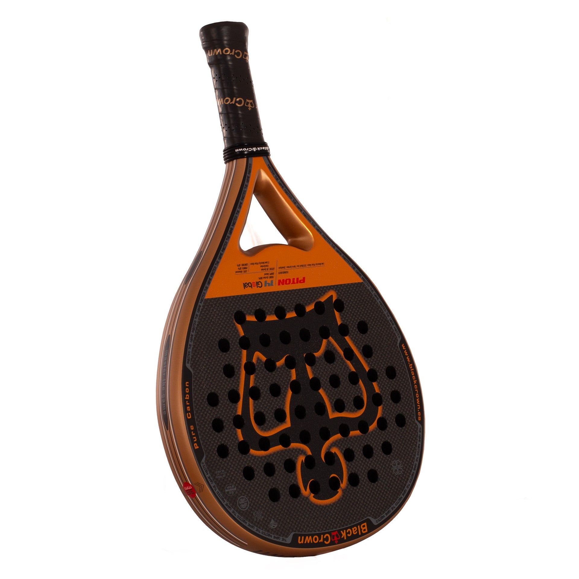 Pala De Pádel Black Crown Piton 14 Global