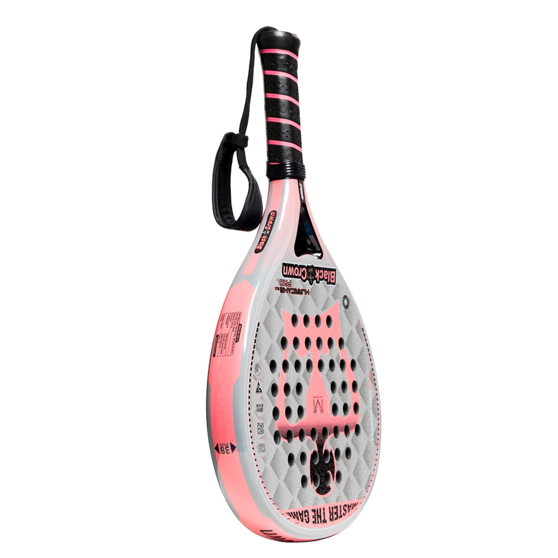 Pala De Pádel Black Crown Hurricane Pro 2.0