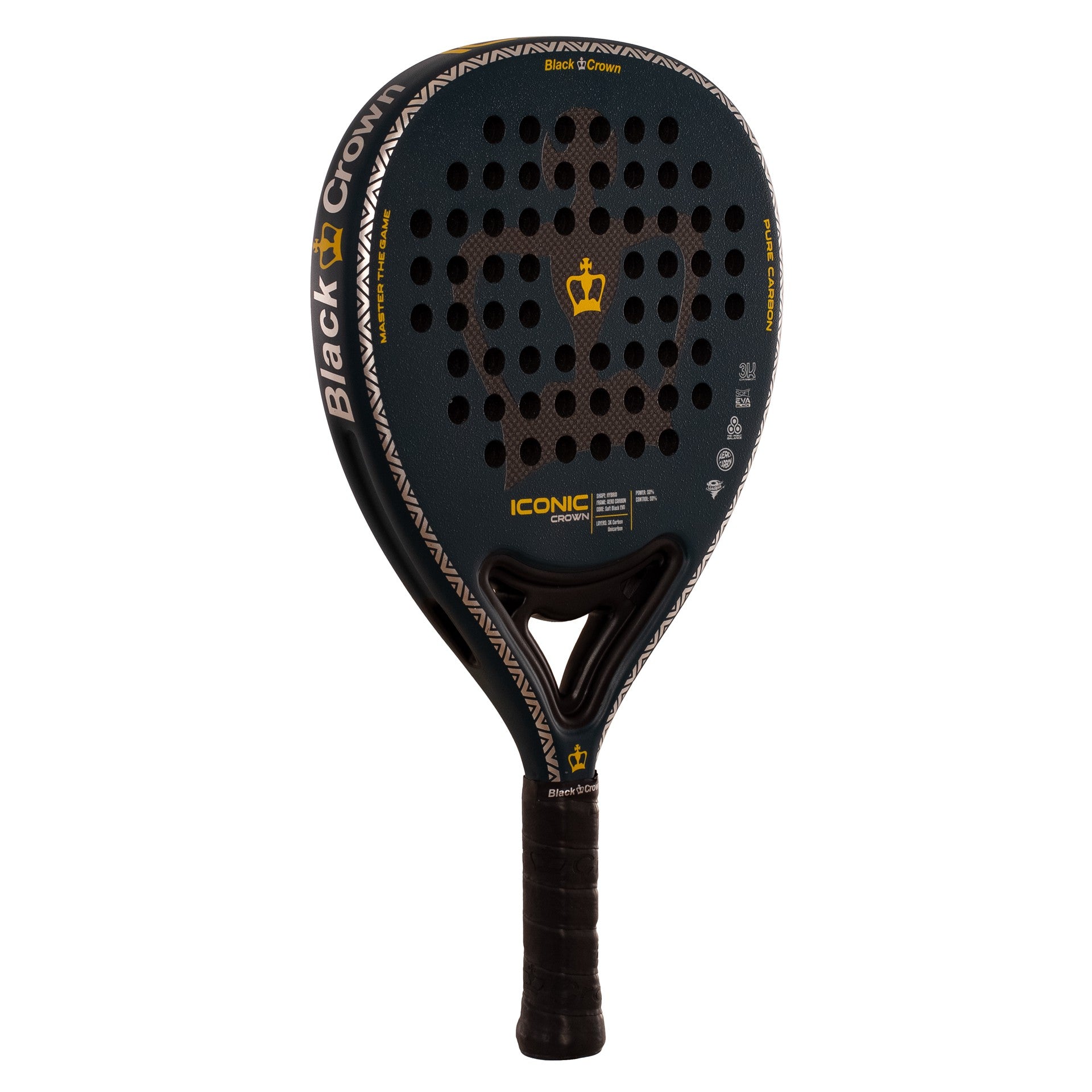 Pala De Pádel Black Crown Iconic Crown