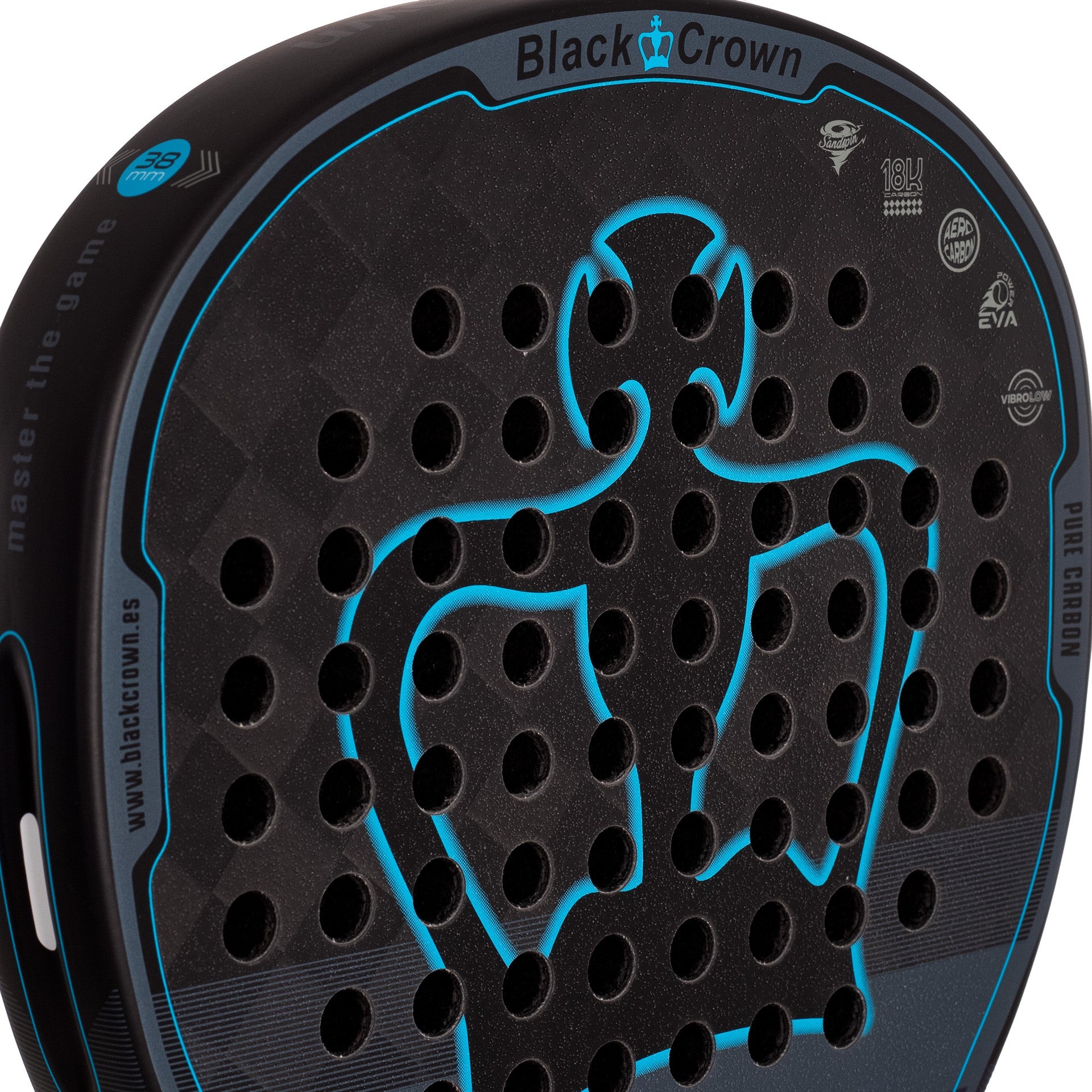 Pala De Pádel Black Crown Patron Xtrem