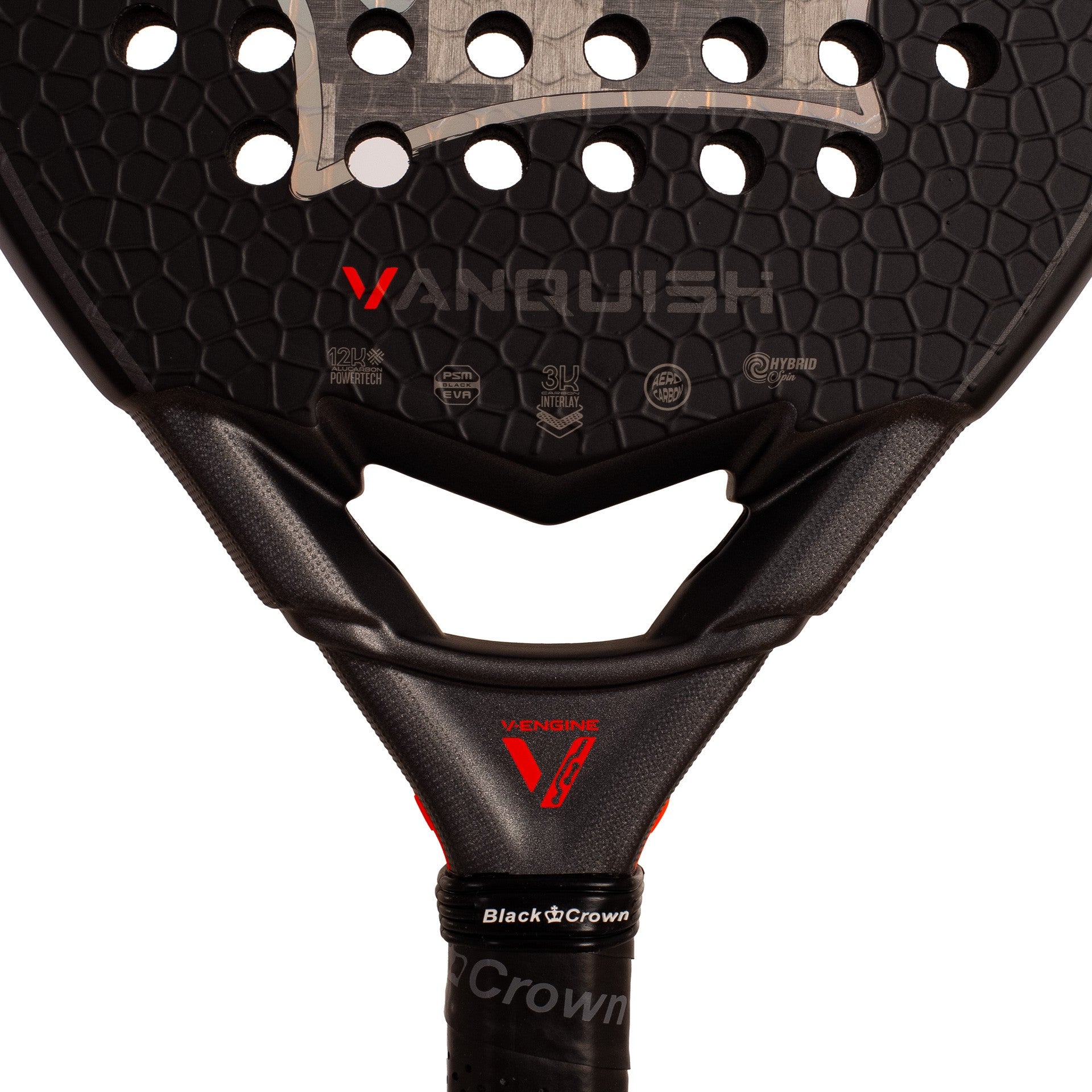 Pala De Pádel Black Crown Vanquish