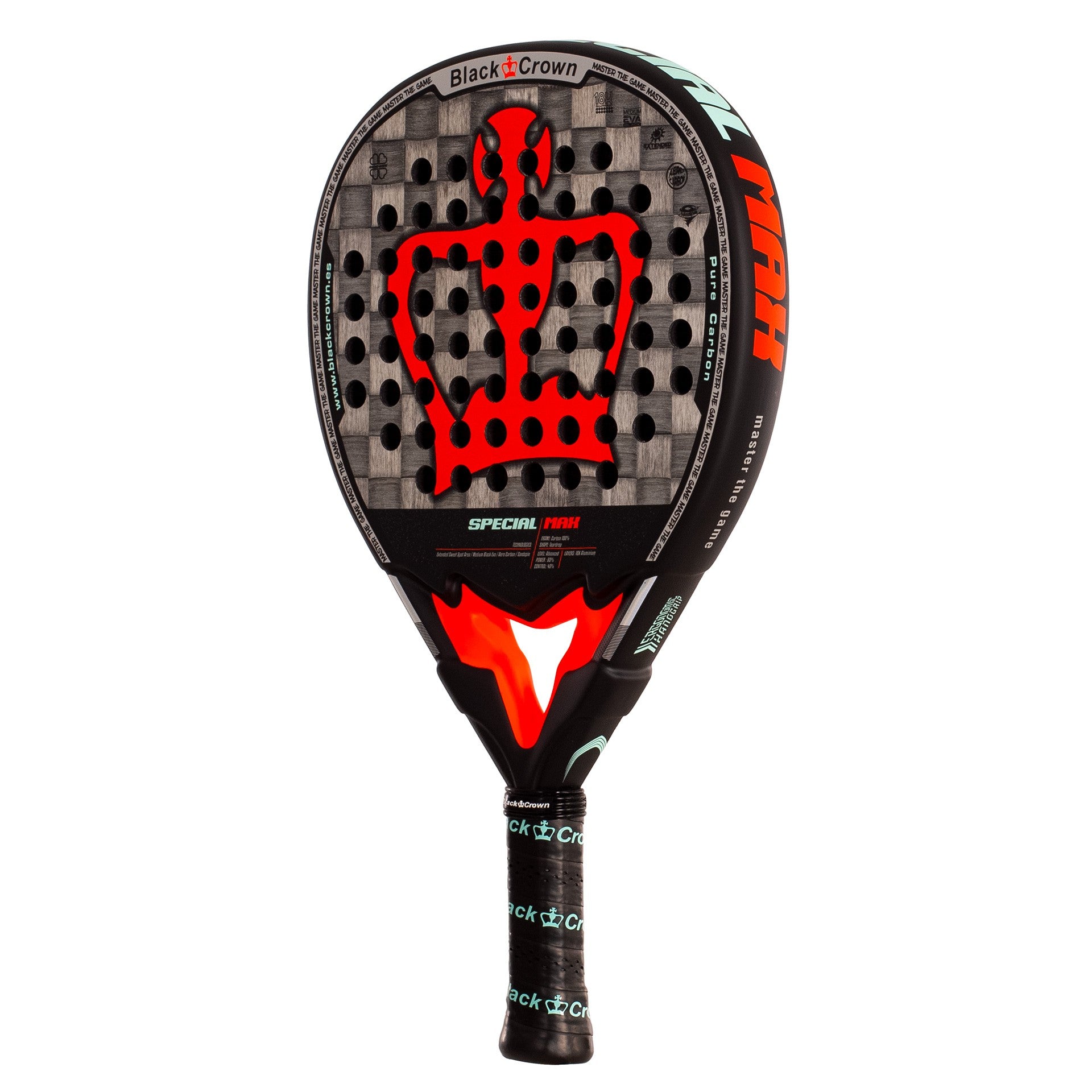 Pala De Pádel Black Crown Special Max