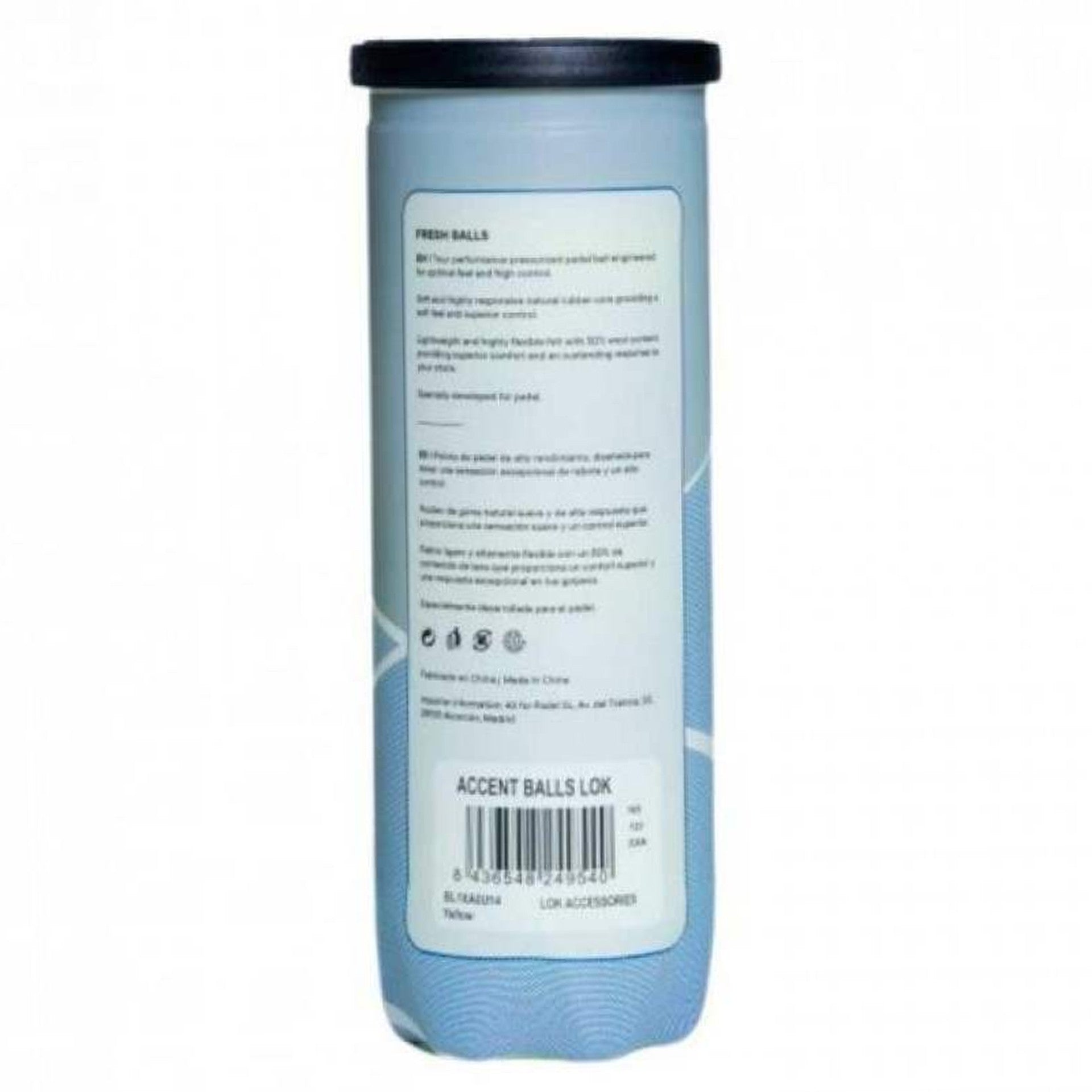 Bote 3 Pelotas De Pádel Lok Fresh