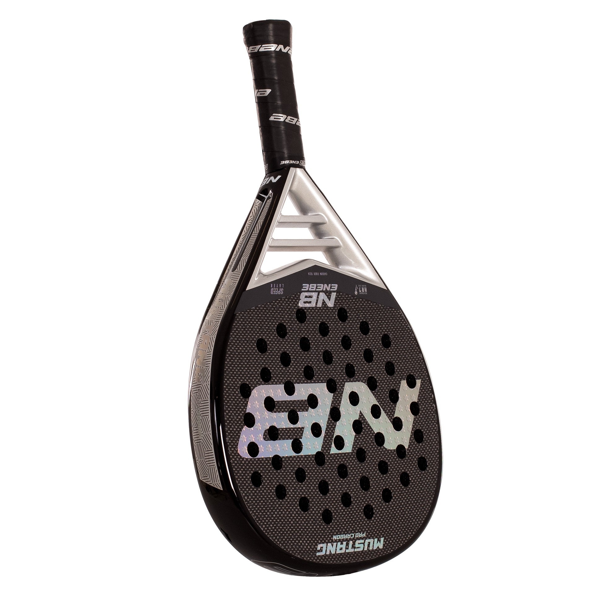 Pala Pádel Enebe Mustang Silver 3K