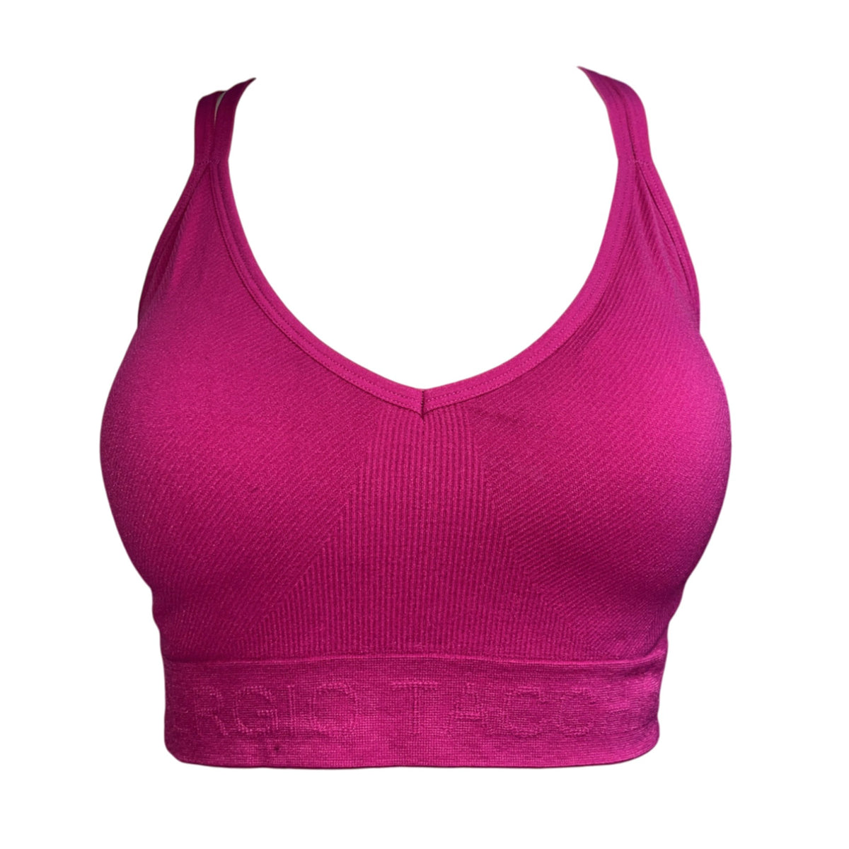 Sujetador Sin Costuras Tacchini Fucsia