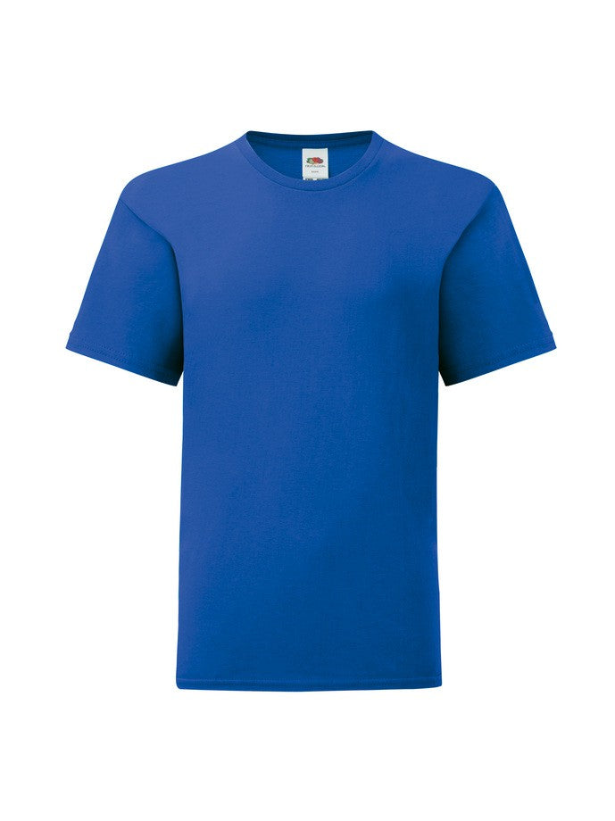 Camiseta Fruit Of The Loom Kids Iconic 150 T