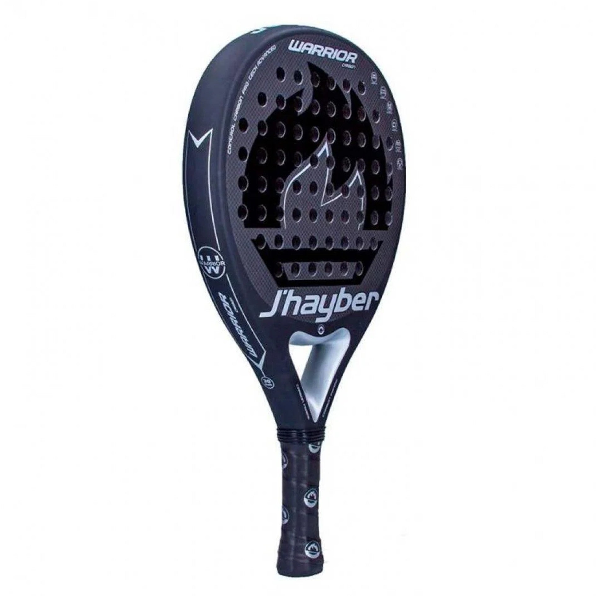 Pala De Pádel Jhayber Warrior Carbon Negro